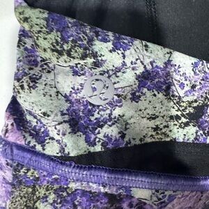 lululemon athletica Purple Floral Sports Bra